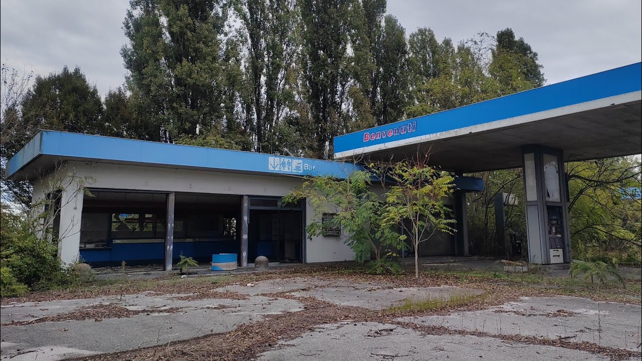 ESPLORO IL BENZINAIO ABBANDONATO! DOVE TROVO L'AREA DI SERVIZIO, BAR E LE POMPE PER RIFORNIMENTO!
