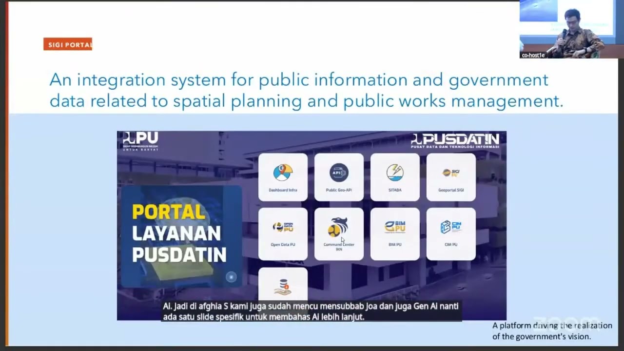 Geospatial intelligence untuk infrastruktur cerdas dan merata