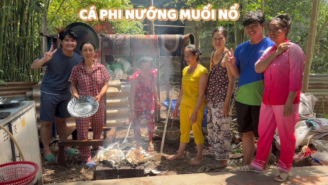 Cá Rô Phi Muối Sả Nướng Muối Nổ. Nghe Tiếng Nổ Nhìn Mà Thèm! #ngườiđồngtháp