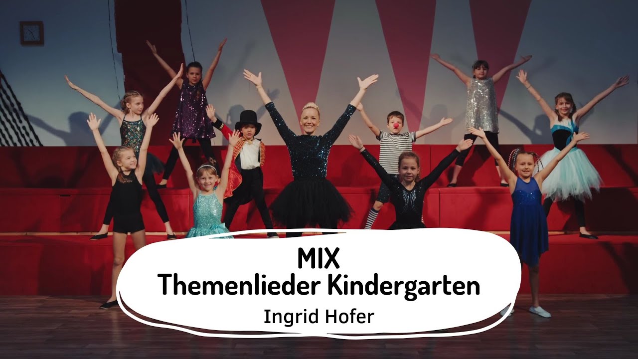 👧🏼 Themenlieder für den Kindergarten MIX | Kinderlieder zum Mitsingen und Bewegenen