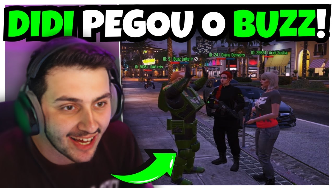 O BUZZ FOI PEGO FAZENDO ISSO NA FRENTE DA DIDI!! | EP 610