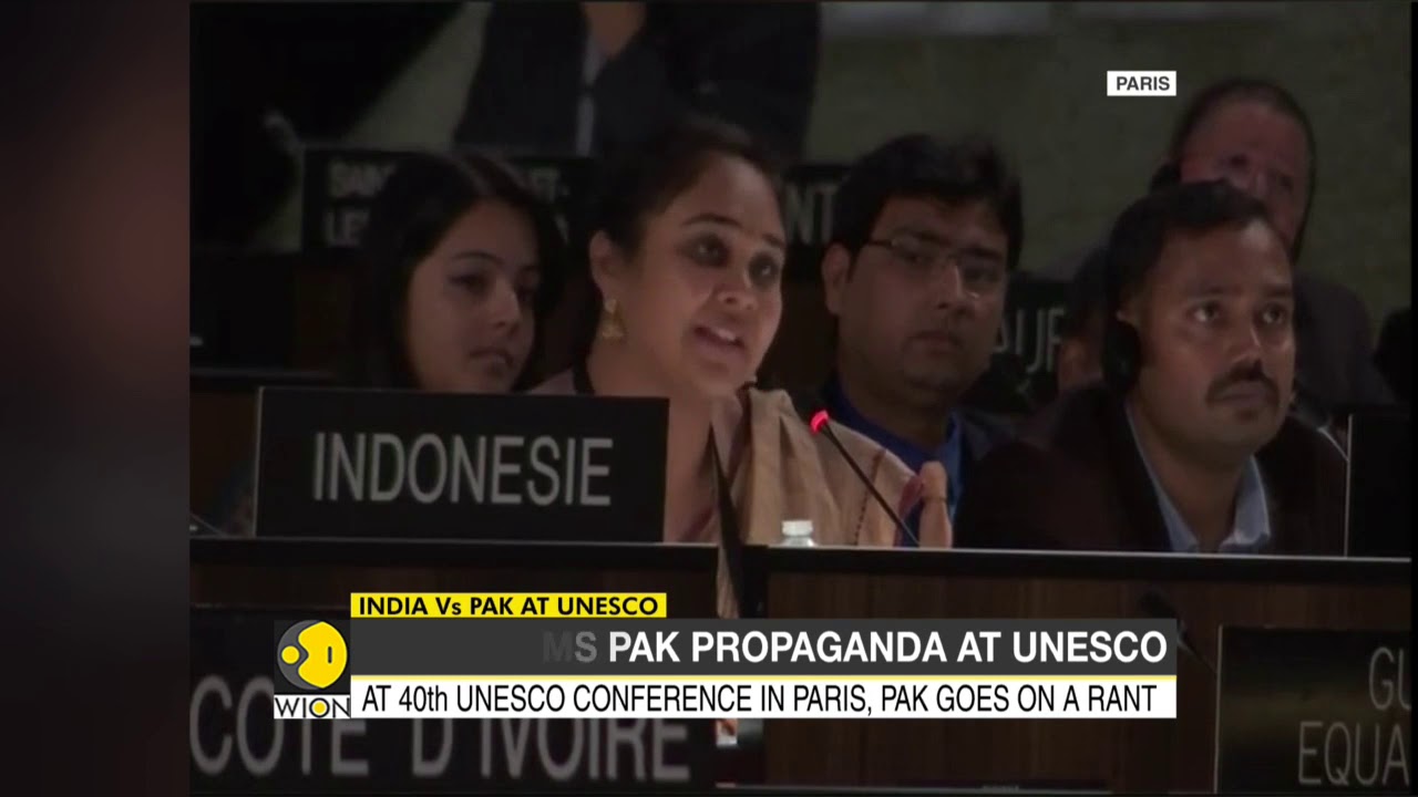India slams Pakistan's propaganda at UNESCO
