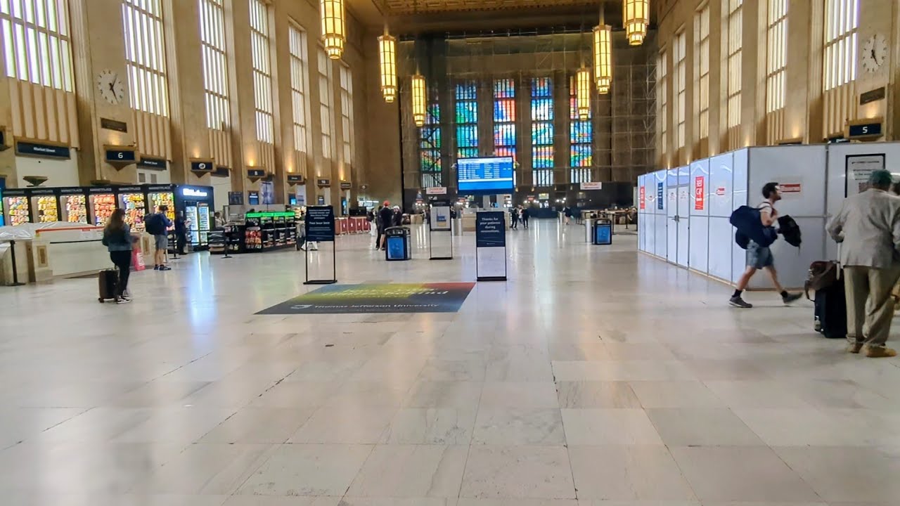 30th St Philadelphia Station Tour