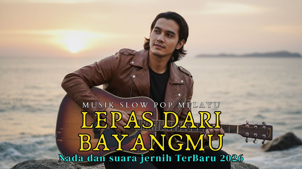 LEPAS DARI BAYANGMU ||SLOW ROCK MUSIK POP MELAYU LAGU MENYAYAT HATI
