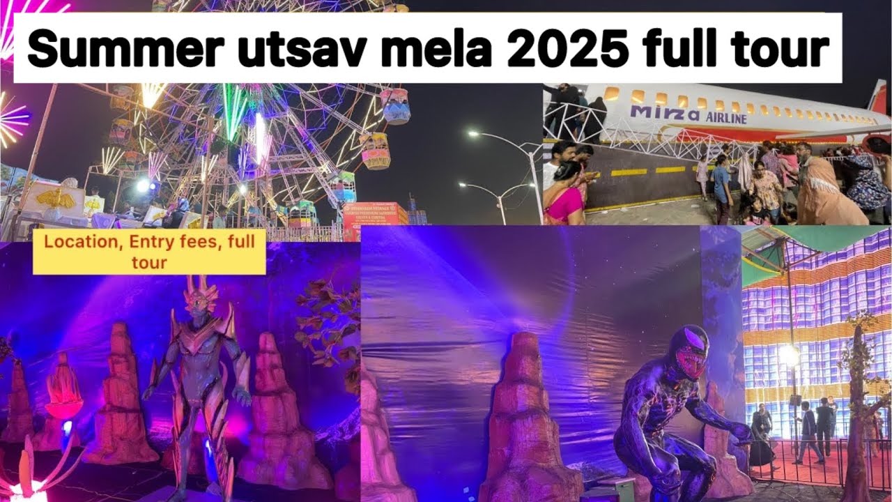 Summer Utsav Mela 2025 | Necklace Road Exhibition 2025 | People plaza exbibiotion 2025