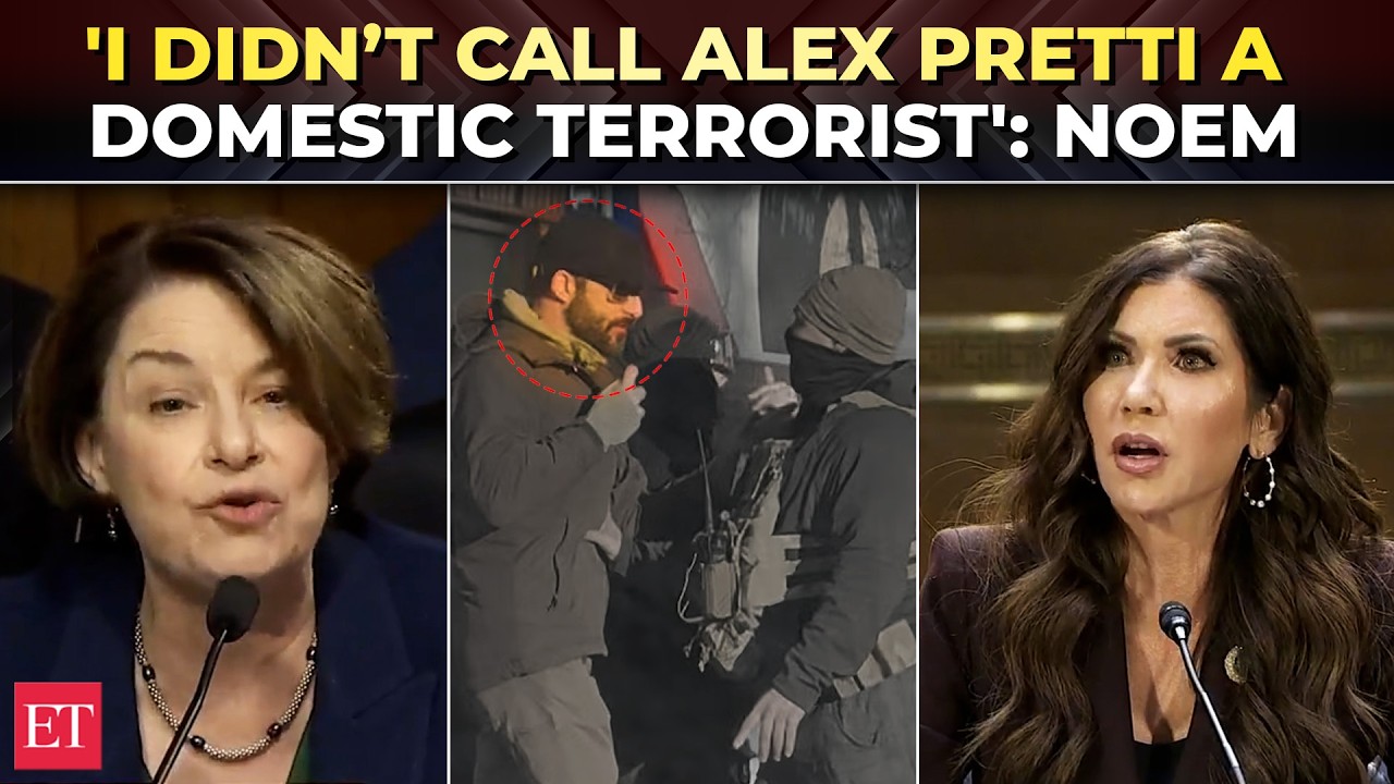 'You should be horrified': Klobuchar BLASTS Kristi Noem over ICE ops in Minnesota at fiery hearing