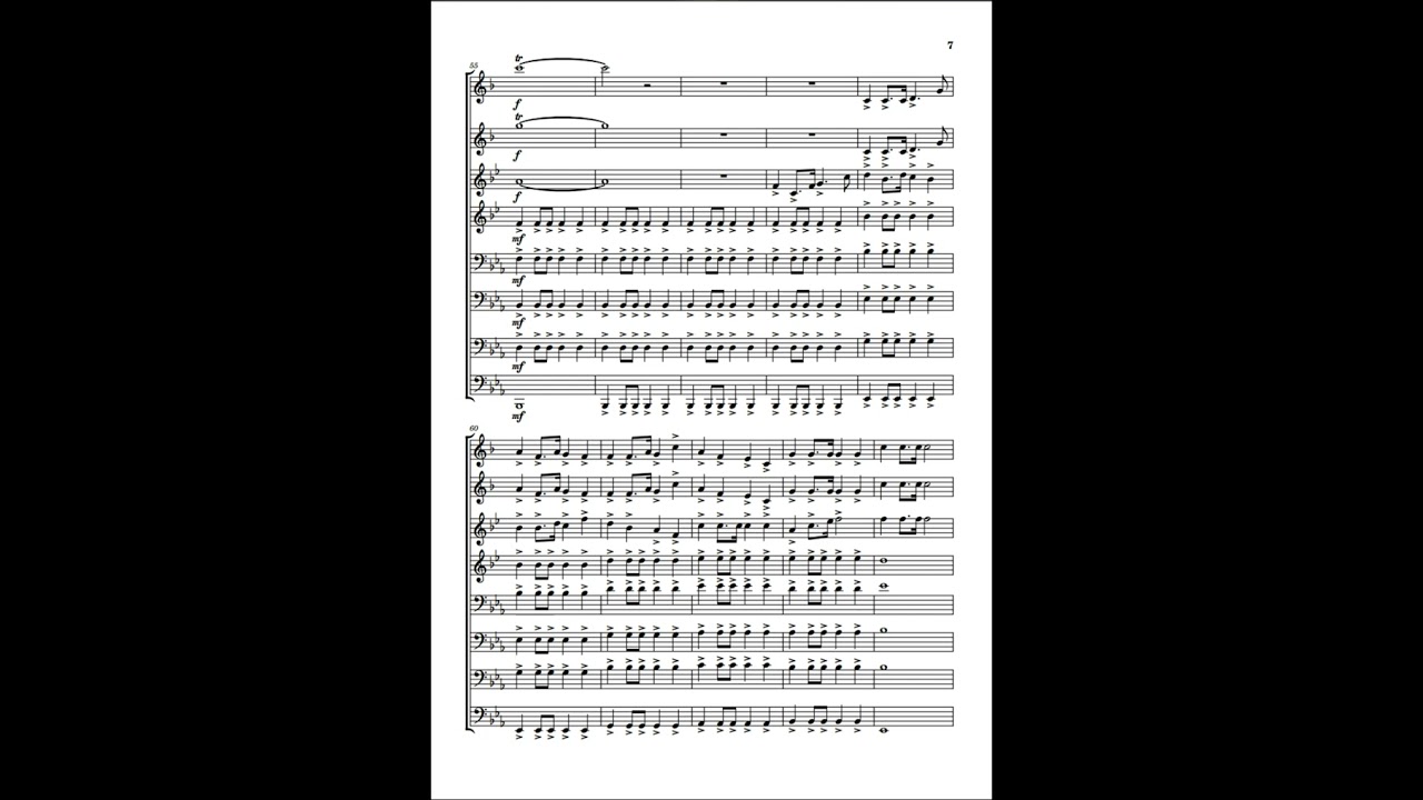 The Warhorn - Pasit Veerothai | Original Piece for Brass Octet