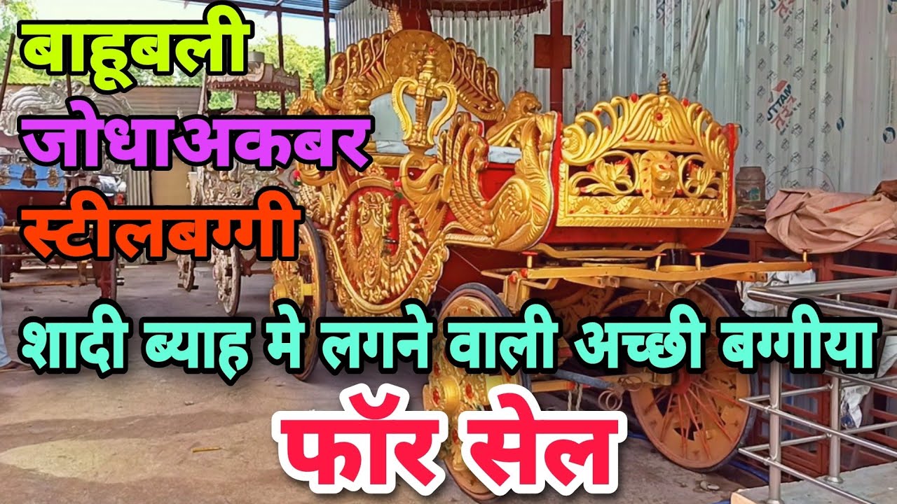 चारणभाई के पास है शादी ब्याह की अच्छी बग्गीया फॉर सेल।।Wedding Baggi For Sale In Yeola Mandi