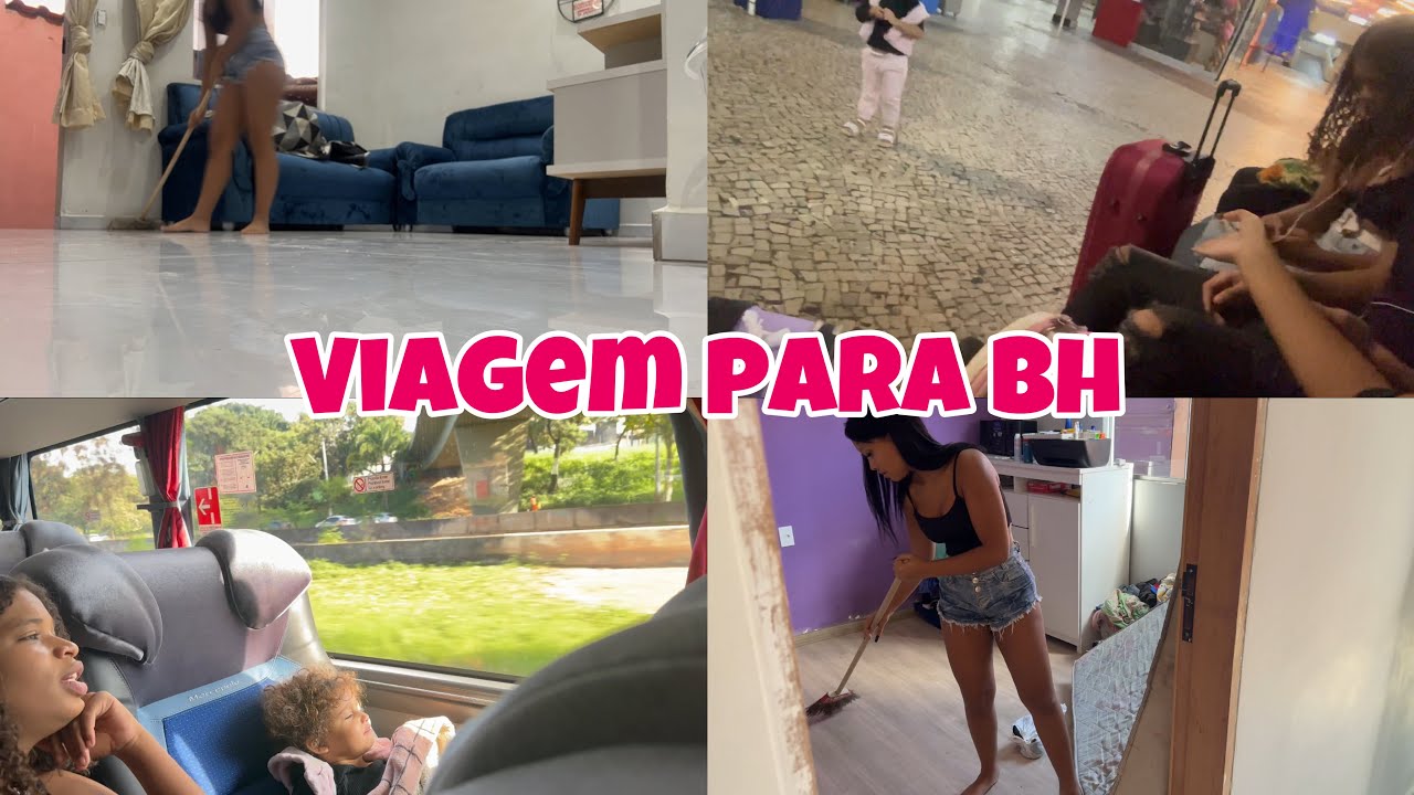 VLOG DA VIAGEM PARA BH