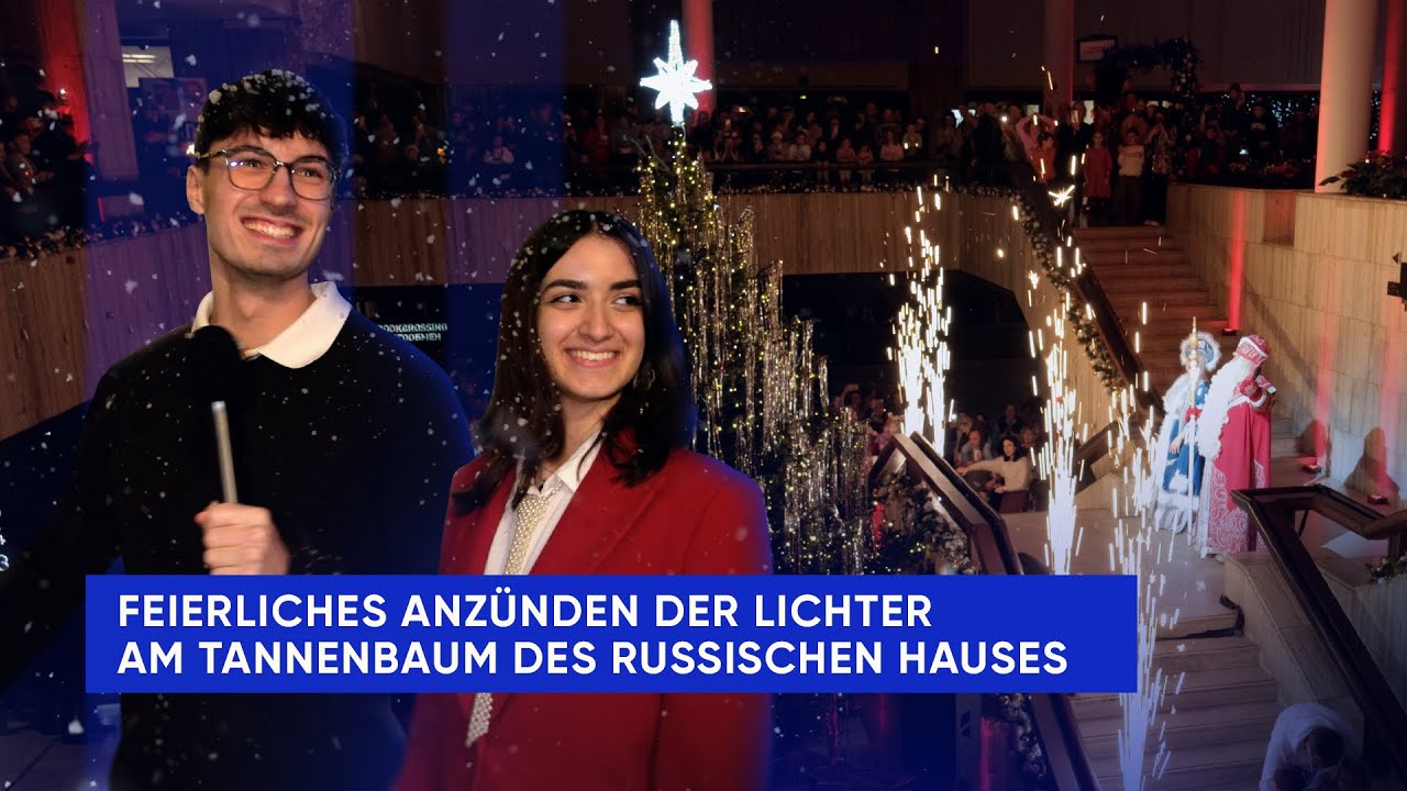 Eins, zwei, drei, Tannenbaum, Leuchte! // Раз, два, три, ёлочка, гори!