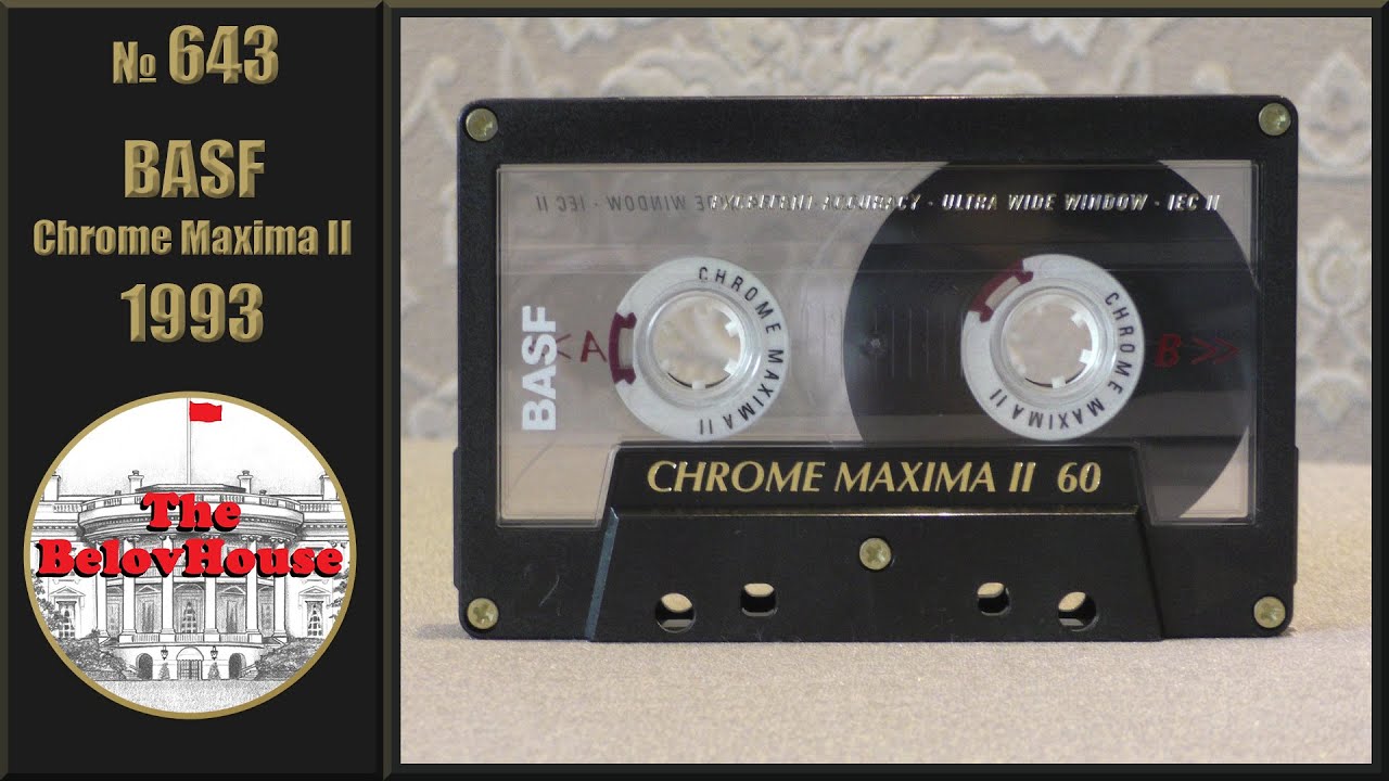 BASF Chrome Maxima II 1993 года – прелестная кассета, ожидаемый финал