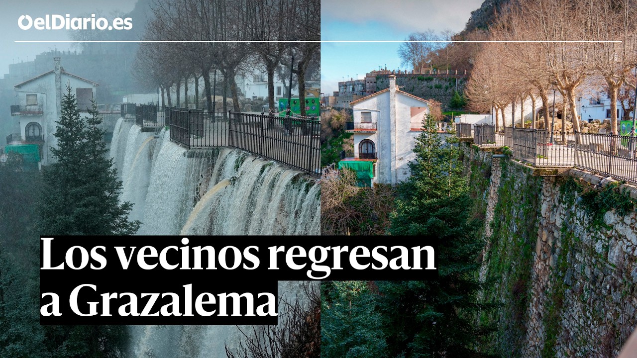 Así han vivido los vecinos de Grazalema el regreso a su pueblo