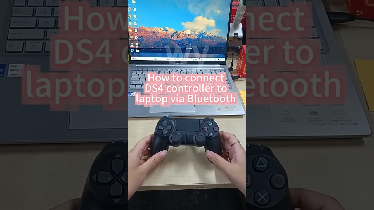 How to connect/disconnect DS4/PS4 Controller on Laptop/PC/TV #tutorial #dualshock4 #trending  #ps4