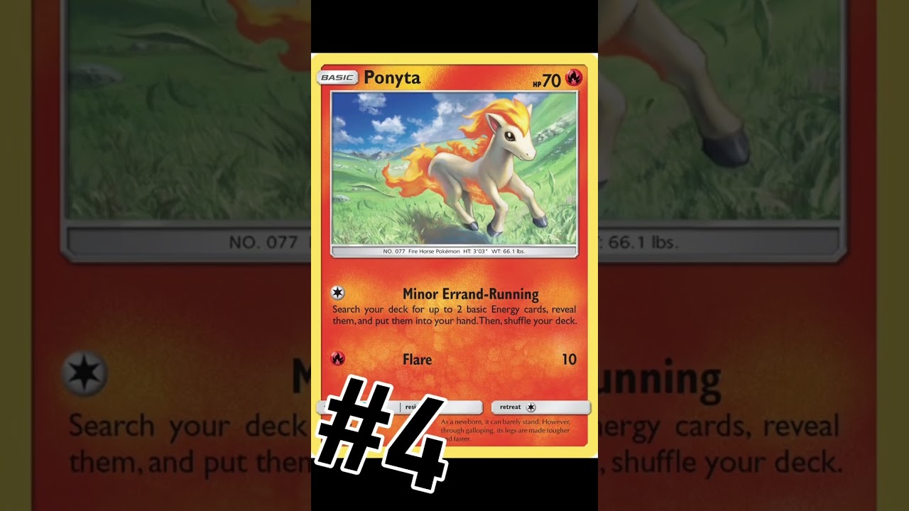 Top 10 Ponyta Card Art Rankings! 
