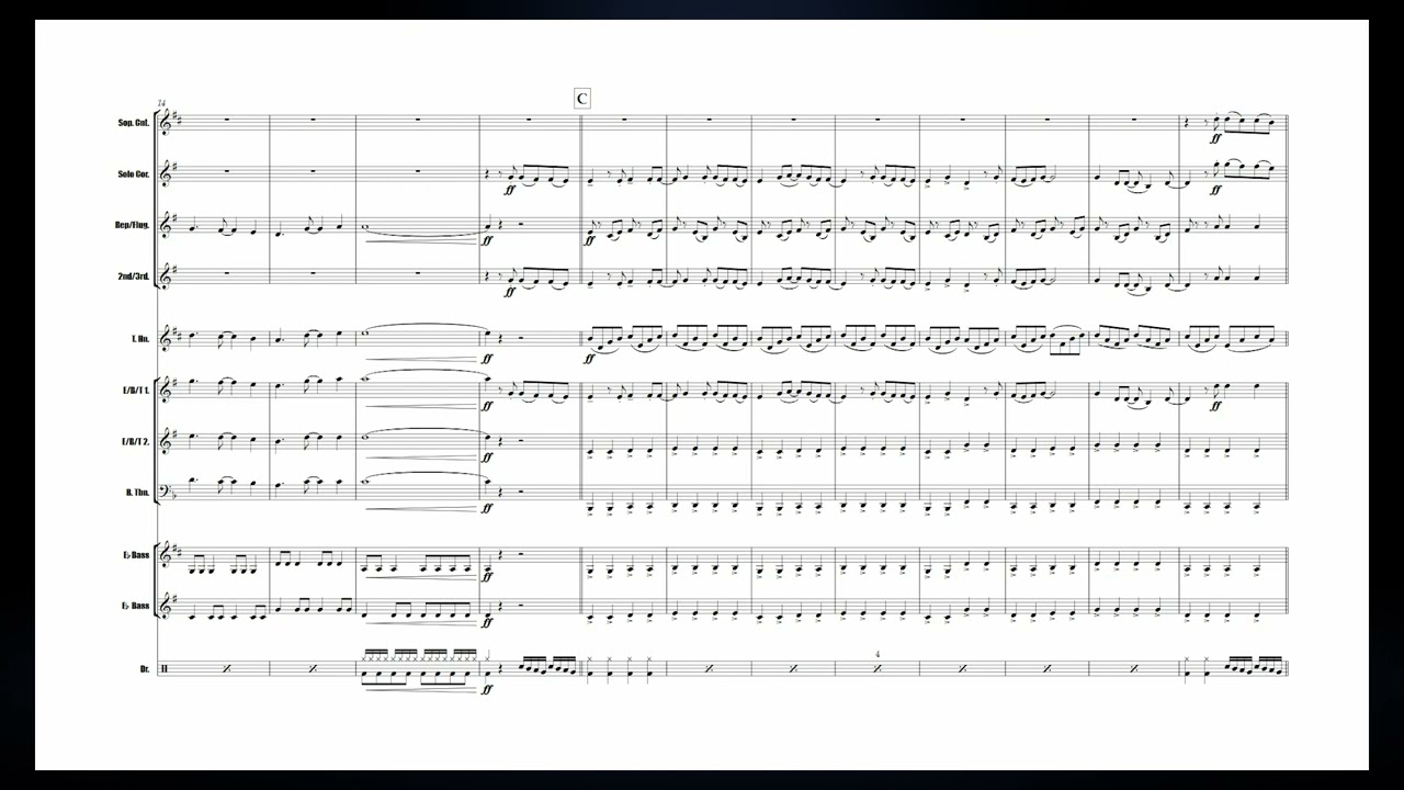 Everytime We Touch - Cascada (for Brass Band)