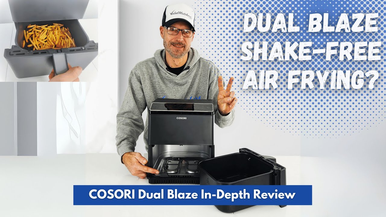 Обзор аэрофритюрницы COSORI Dual Blaze ✅ | Обещание «без встряхивания»: ЛУЧШАЯ ли это модель в 20...