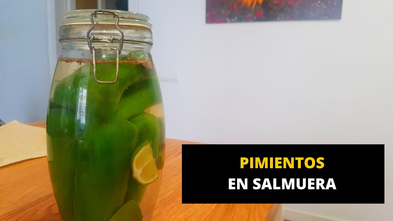 Pimientos en salmuera
