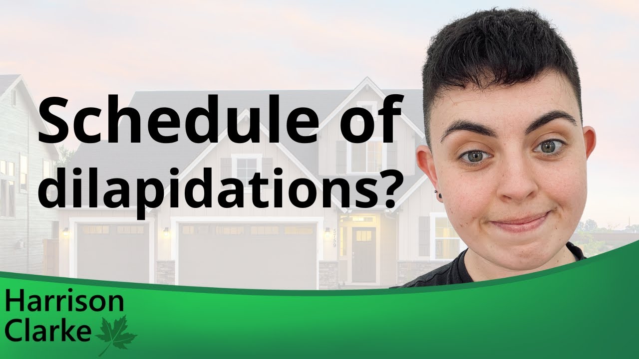 Schedule of dilapidations