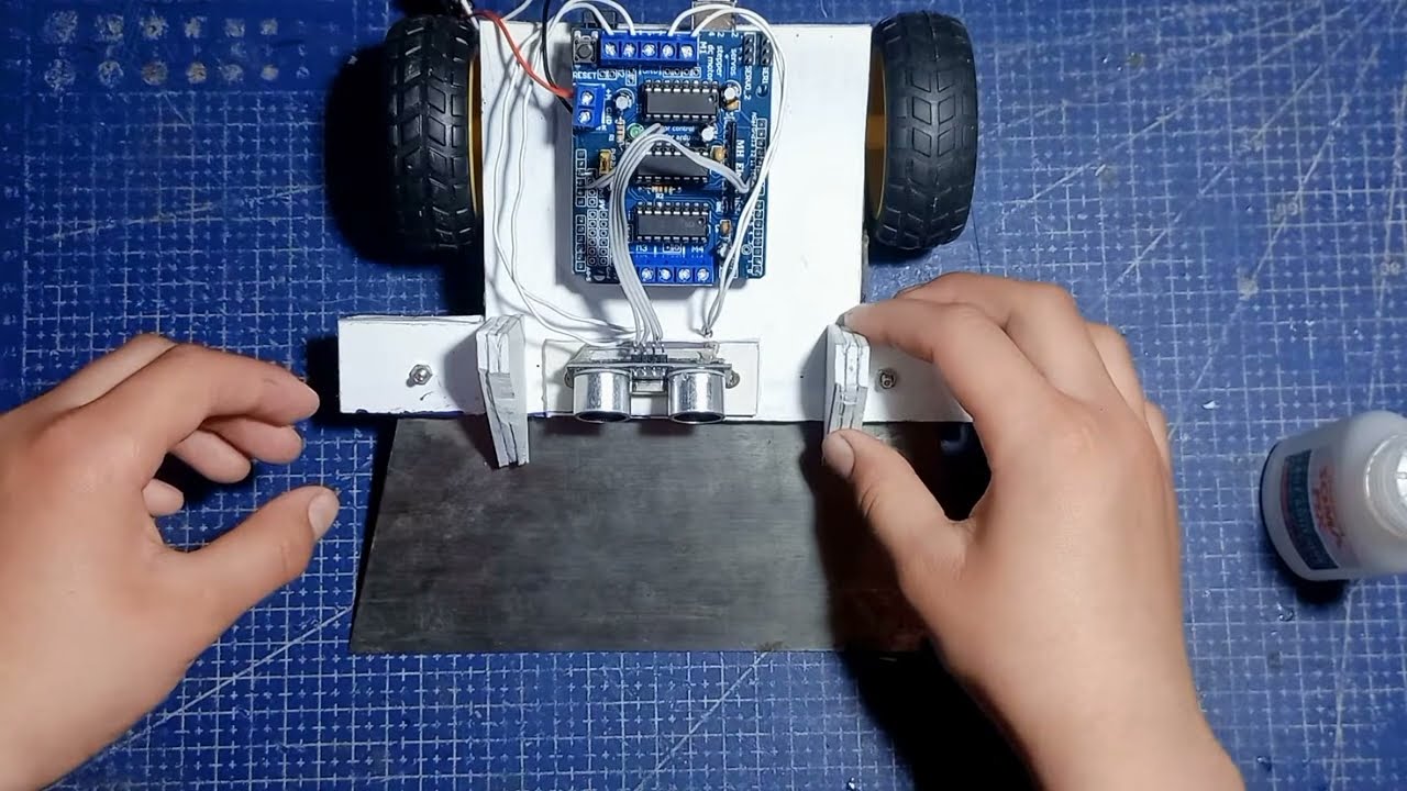 DIY sumo robot. How to make Sumo robot? / Sumo robot yasash