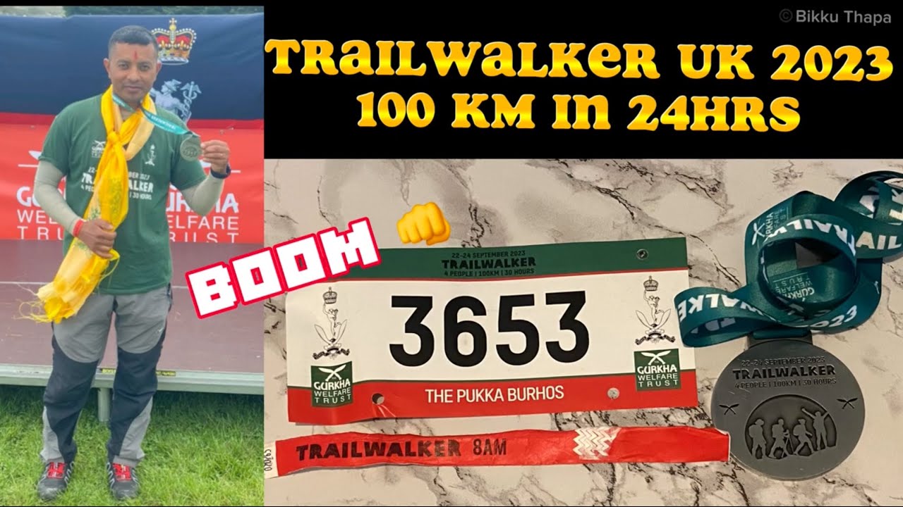 Trailwalker UK 2023 - 100 km in 23 hrs
