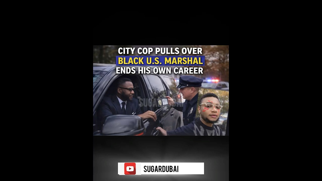 City cop pulls over black US. Marshal&hellip;.end his own career