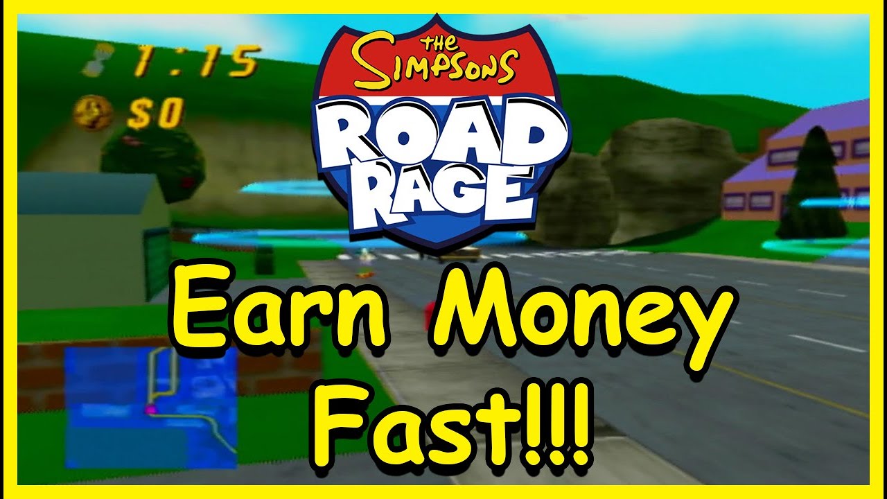 How To Earn Money Fast In The Simpsons Road Rage - Justin Hurst
