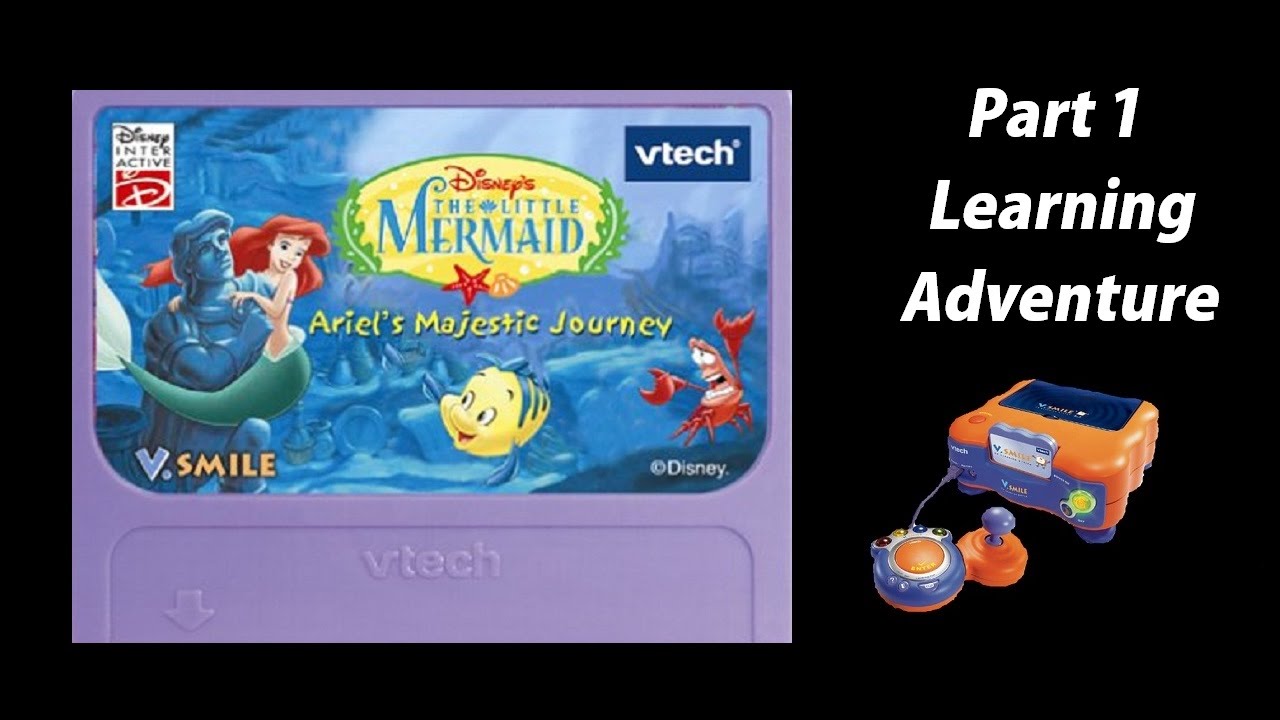 The Little Mermaid: Ariel's Majestic Journey (V.Smile) (Playthrough) Part 1 - Learning Adventure