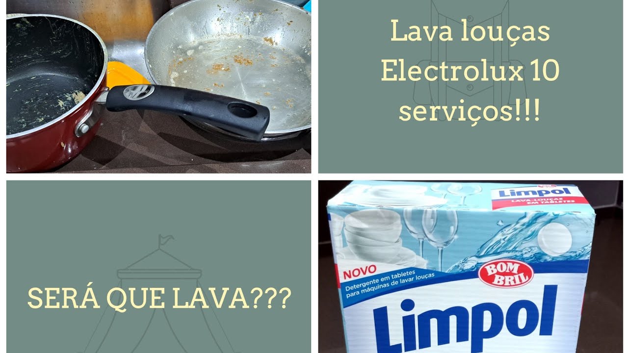 TESTANDO SABÃO LIMPOL EM TABLETE PARA MÁQUINA DE LAVA LOUÇAS?