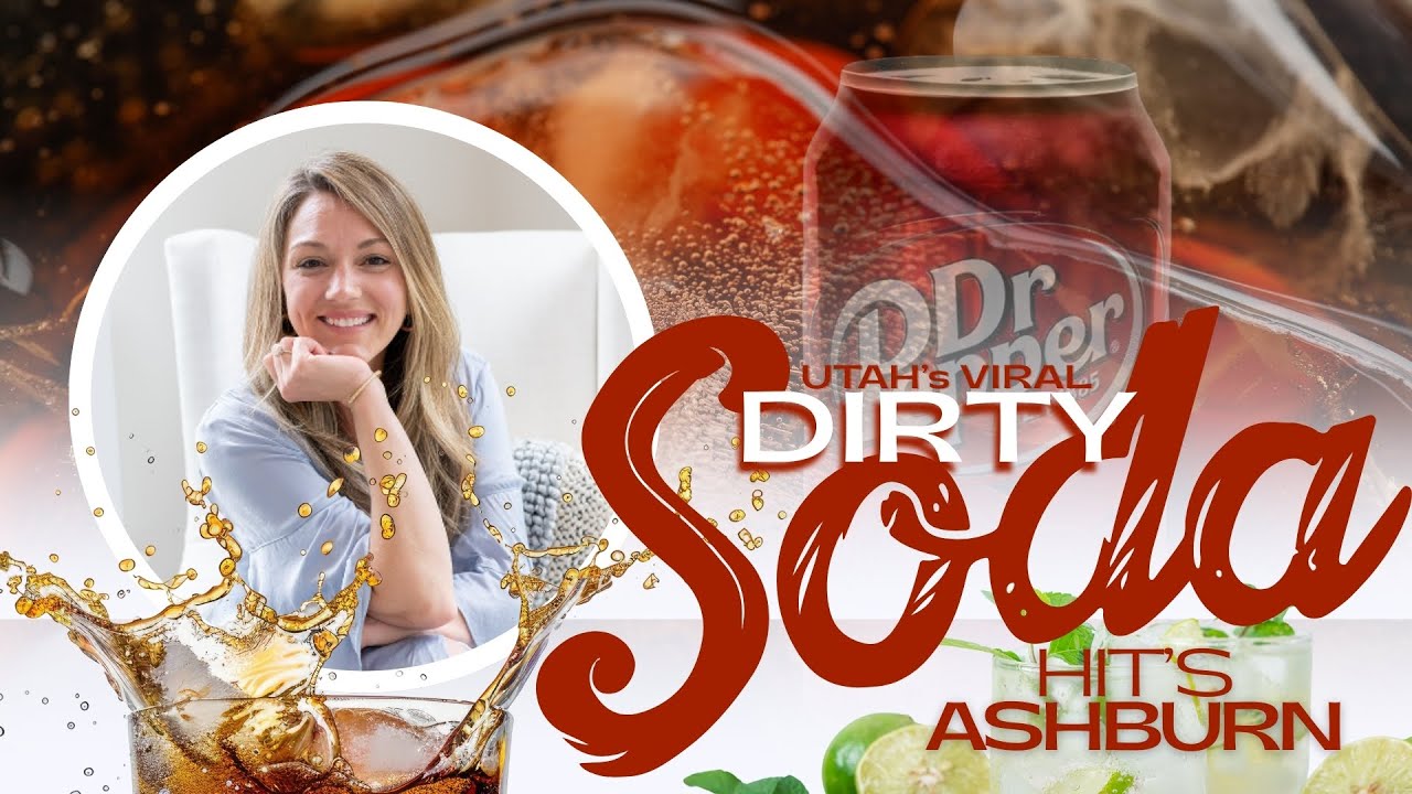 Utah’s Viral “Dirty Soda” Trend is FINALLY in Ashburn! (Cloud Fizz One Loudoun)