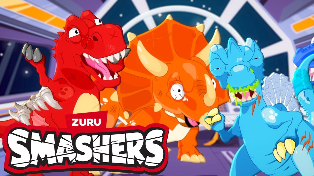 Smashers en el ESPACIO 🌌 | 35 Min de Aventuras Galácticas | En Español | Caricaturas para niños