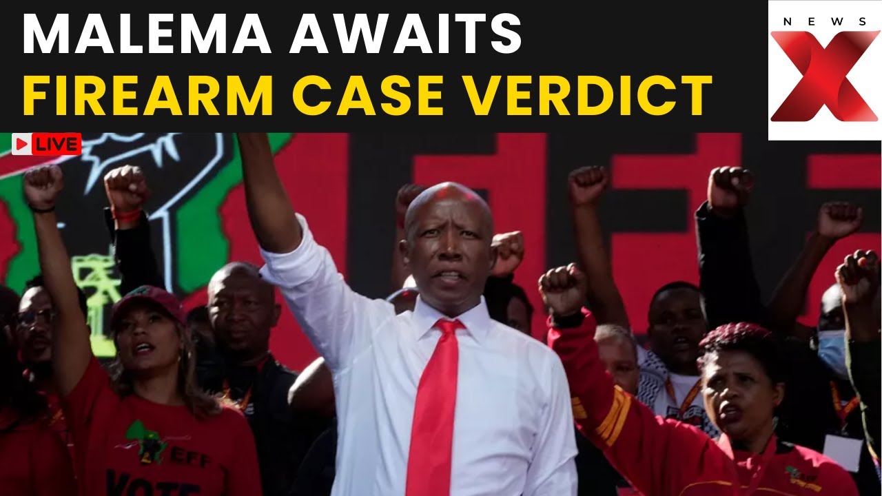 Julius Malema Firearm Case LIVE: Supporters Rally As Malema Awaits Sentencing In South Africa