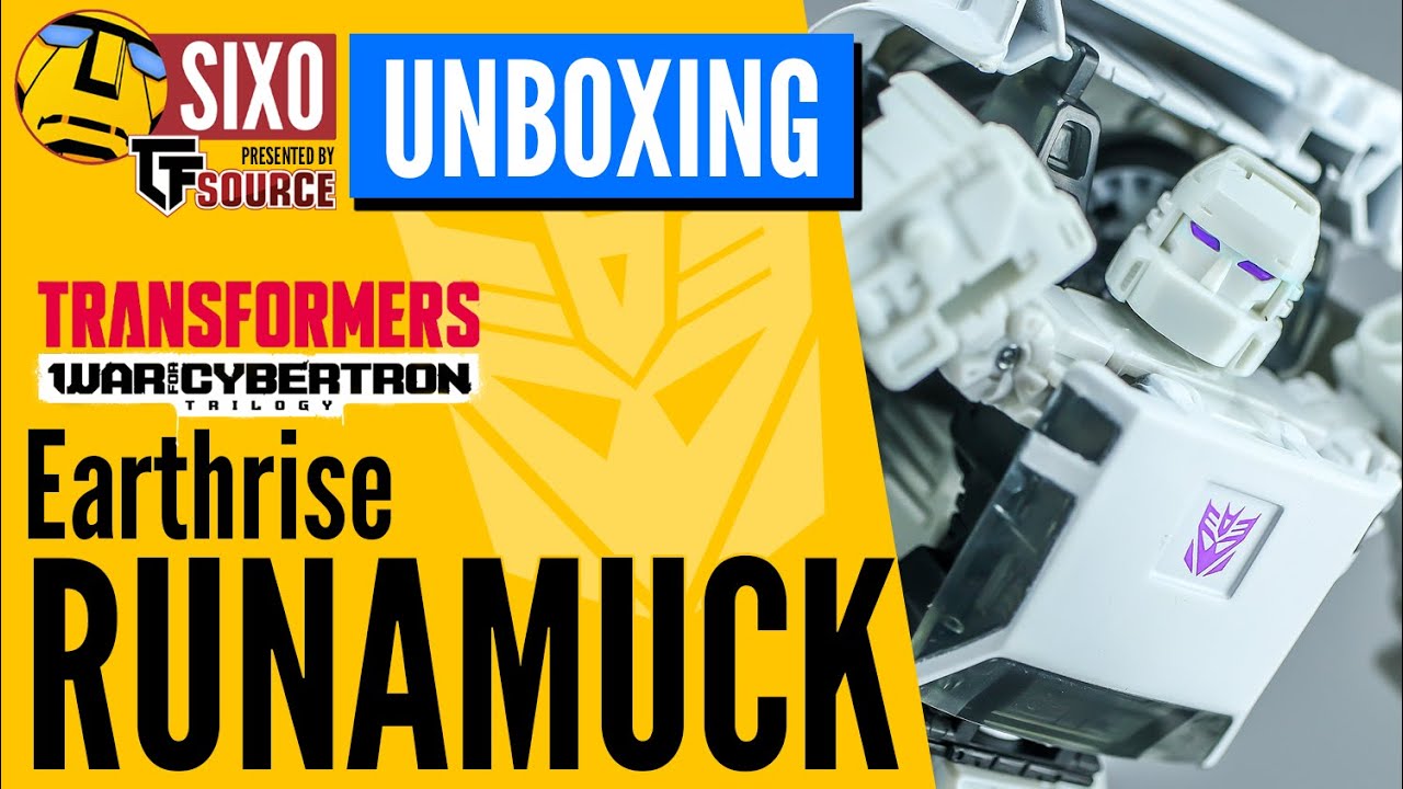 UNBOXING: Hasbro Transformers WFC Earthrise Runamuck