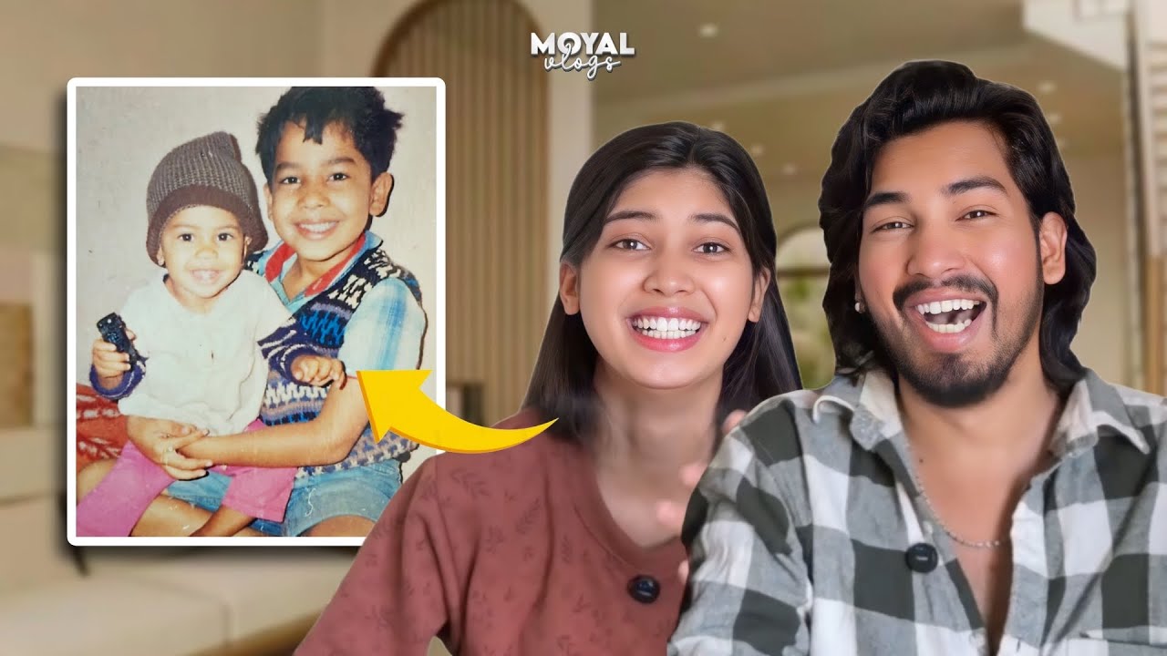 Reacting to our Old Photos 🤣🤌🏻