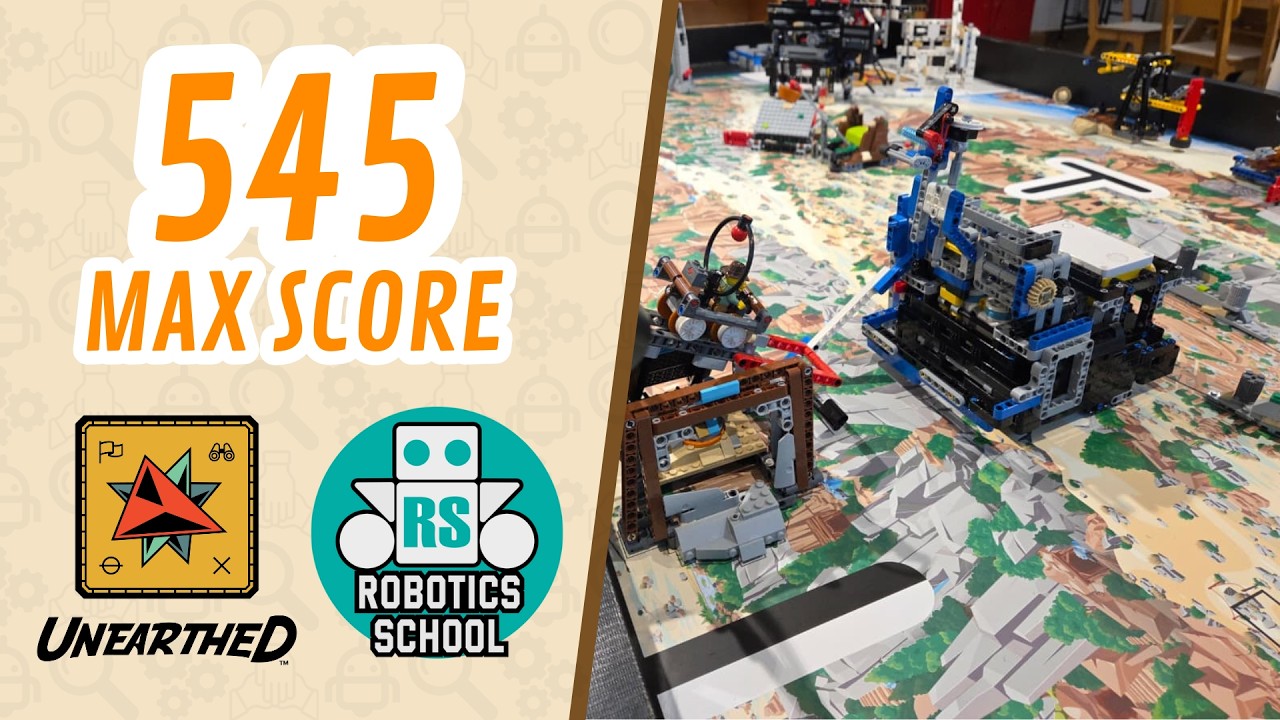 FLL Unearthed - 545 max points | Robotics School