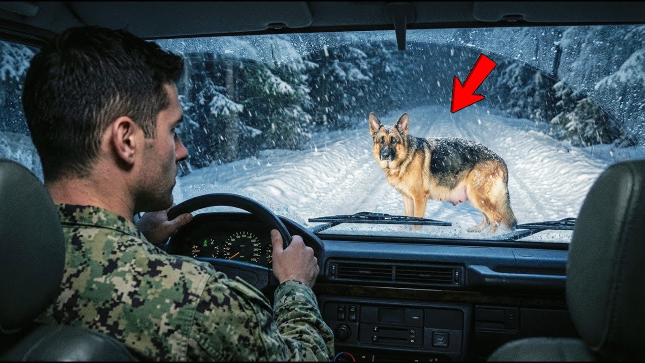A Navy SEAL Found a Pregnant K9 in the Snow — What Happened Next Changed Everything