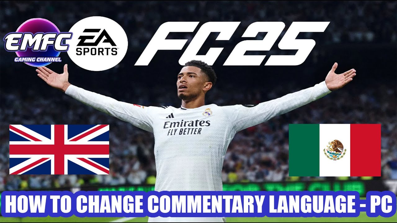 How to change Commentary Language in EAFC 25 PC