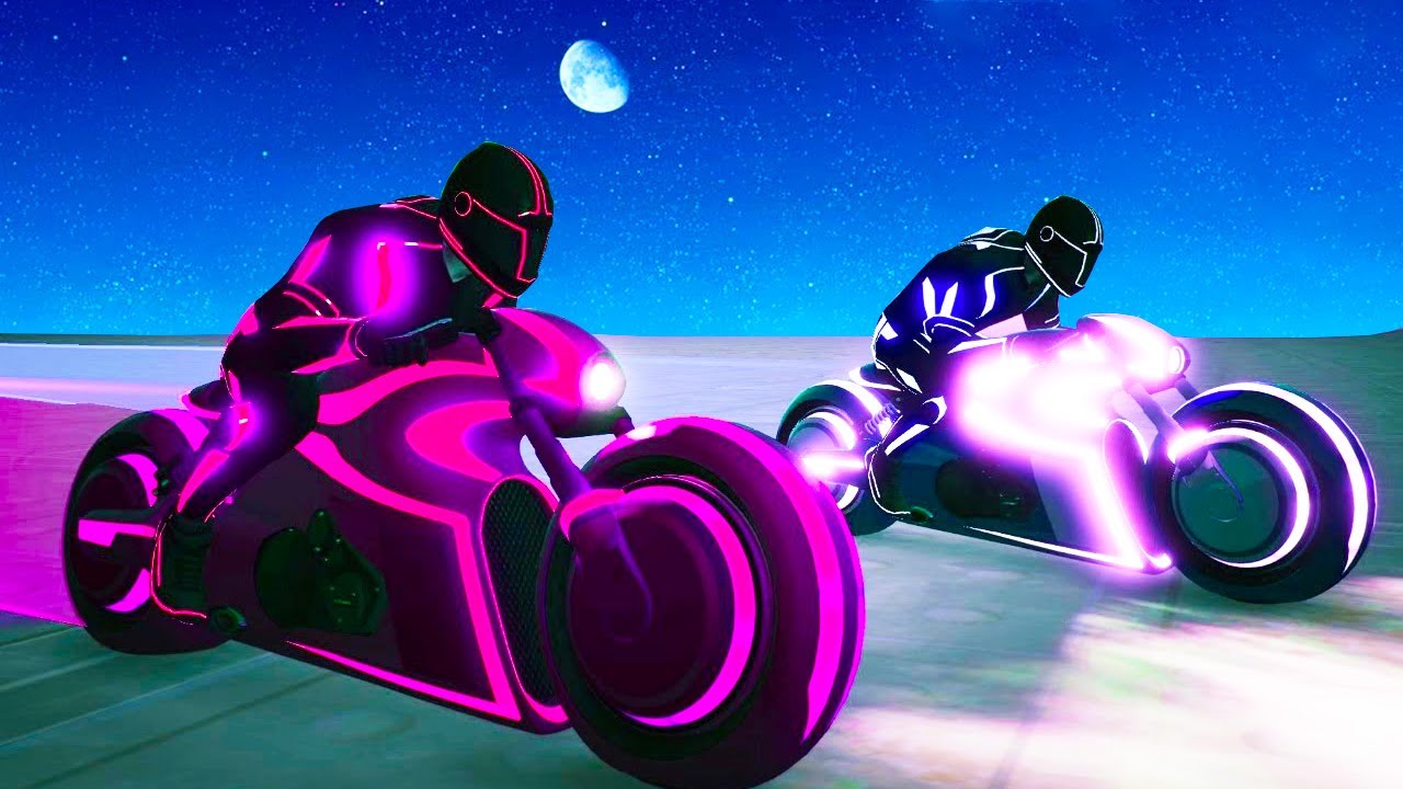 GTA 5 TRON BIKE CHALLENGE IS IMPOSSIBLE!