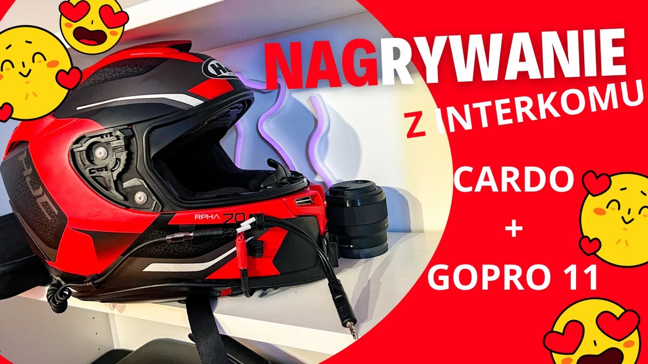 JAK PODŁĄCZYĆ INTERKOM DO GOPRO ?!😱 NAGRYWANIE Z CARDO 🗣