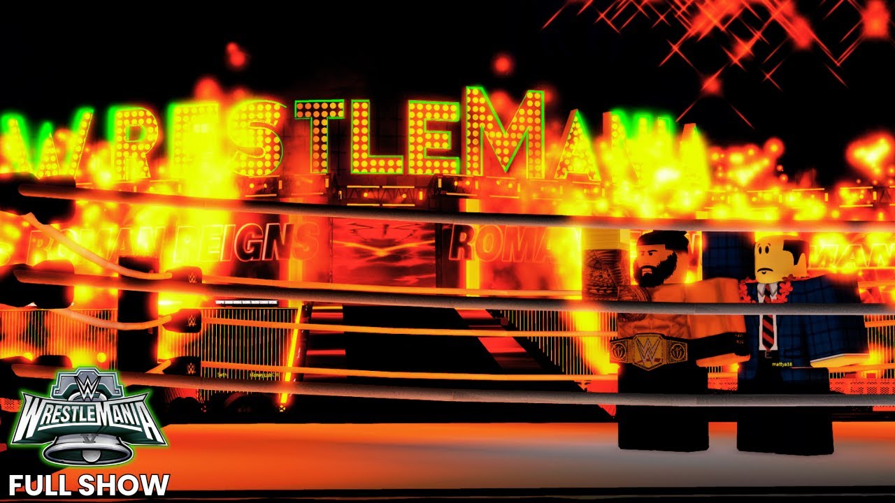WWE On Roblox: Wrestlemania V