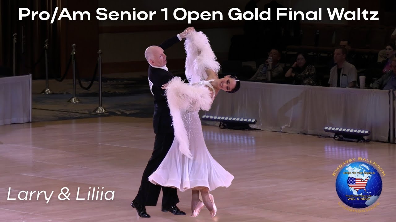 Embassy Ball 2025 Senior 1 Open Gold Ballroom Dance Championship Final Waltz by Larry and Liliia