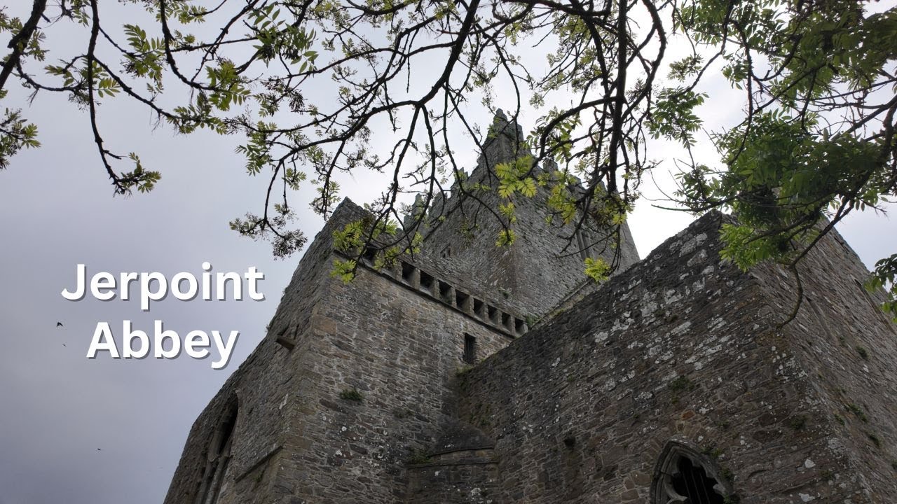 🇮🇪 [4k]  Stroll through the ruins of Jerpoint Abbey | Co. Kilkenny |