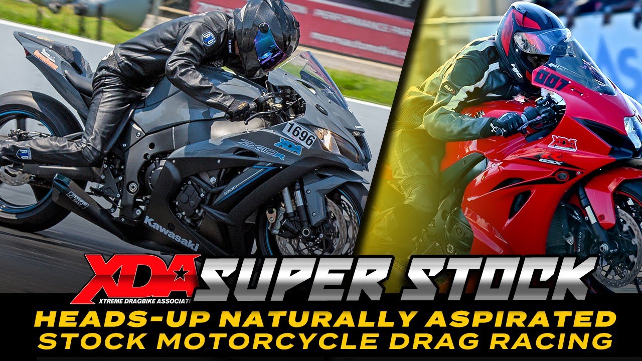 XDA Super Stock Eliminations - Heads-up Naturally Aspirated Stock Motorcycle Drag Racing