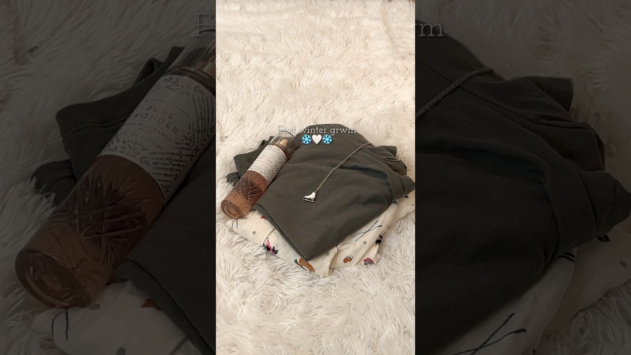 First winter grwm! ❄️ (last clip from last year)| 