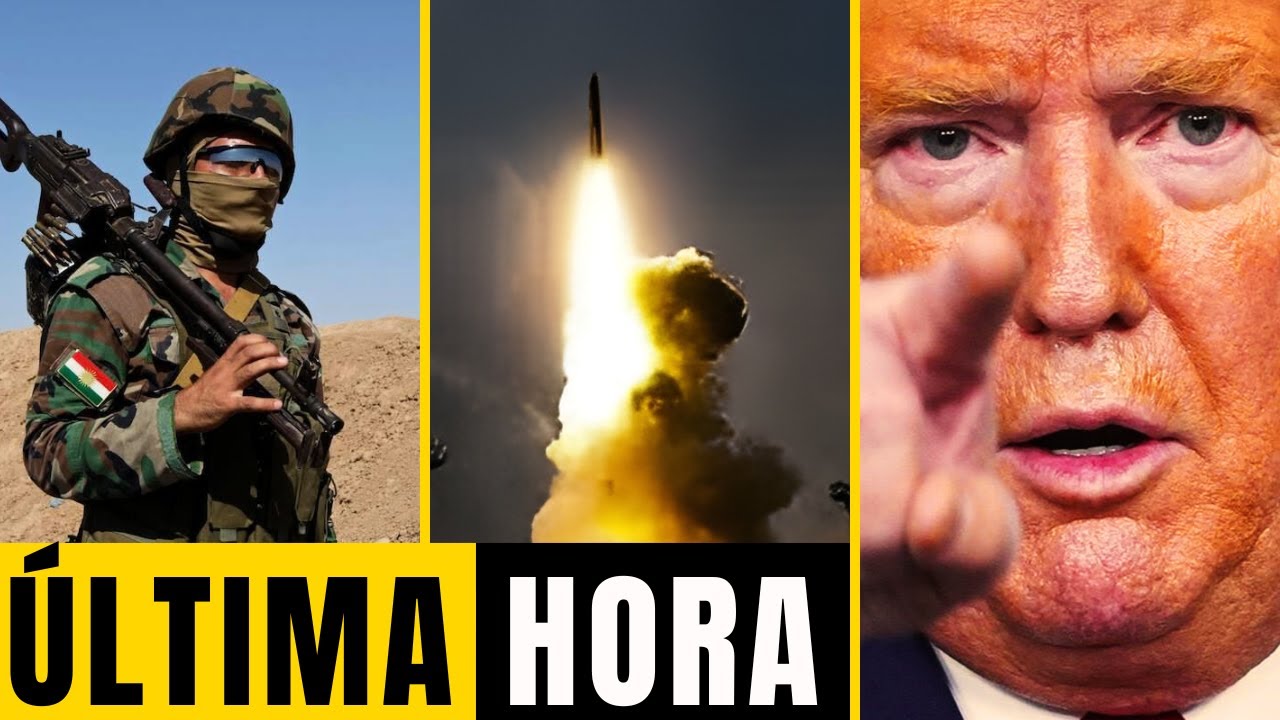 🔥 REUNI&Oacute;N URGENTE en la CASA BLANCA | TOMAN BASE MILITAR en IR&Aacute;N SEG&Uacute;N KURDOS