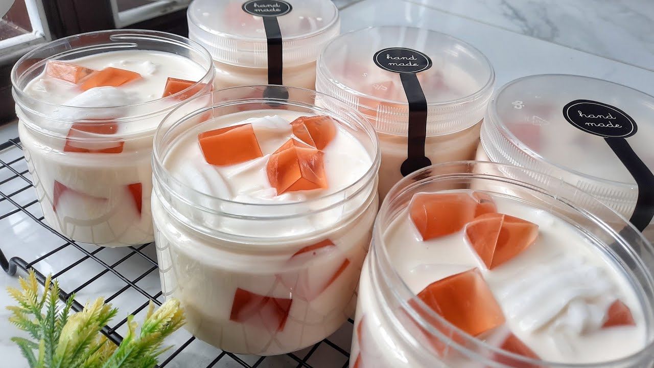 Semua Orang Akan Menyukainya Setelah Mencobanya, Buatnya Mudah Dan Praktis| Jelly Coconut Milk