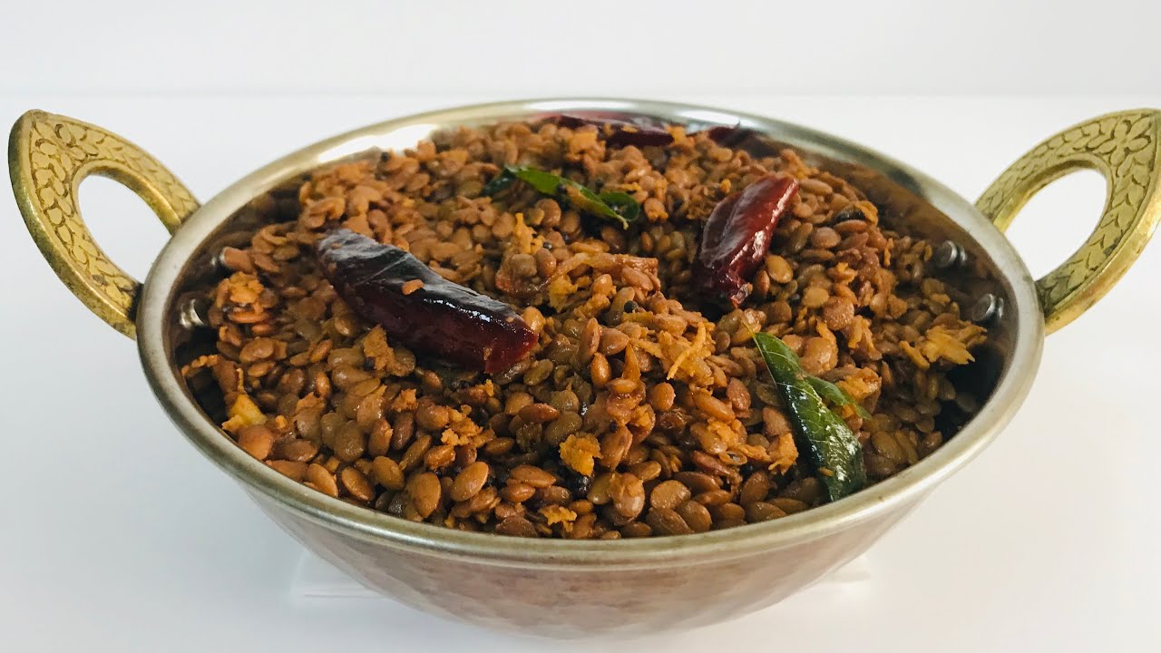 മുതിര തോരൻ കുക്കറിൽ പെട്ടെന്ന് തയ്യാറാക്കാം / Mudira Thoran/ Horse Gram Thoran
