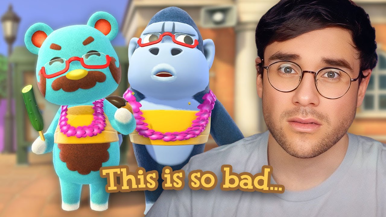 the hotel is ruining my Animal Crossing island & my life but no one cares (DIABOLICAL)