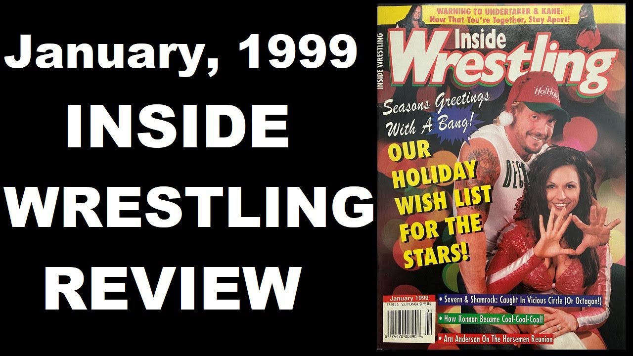 INSIDE WRESTLING MAGAZINE REVIEW - January, 1999