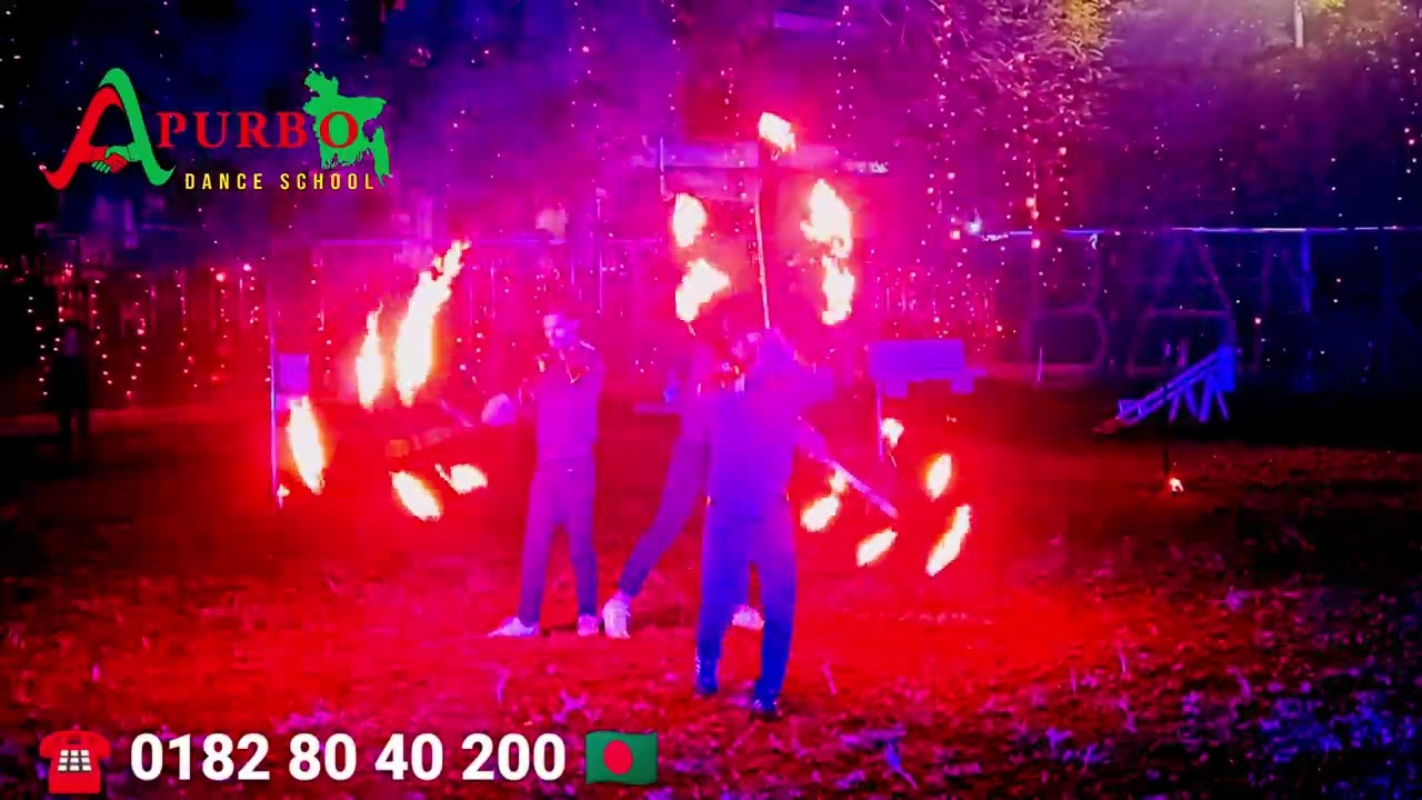 APURBO FIRE DANCE BD#apurbofiredance #fireperformance #firedancebd #apurbofire #festival #party