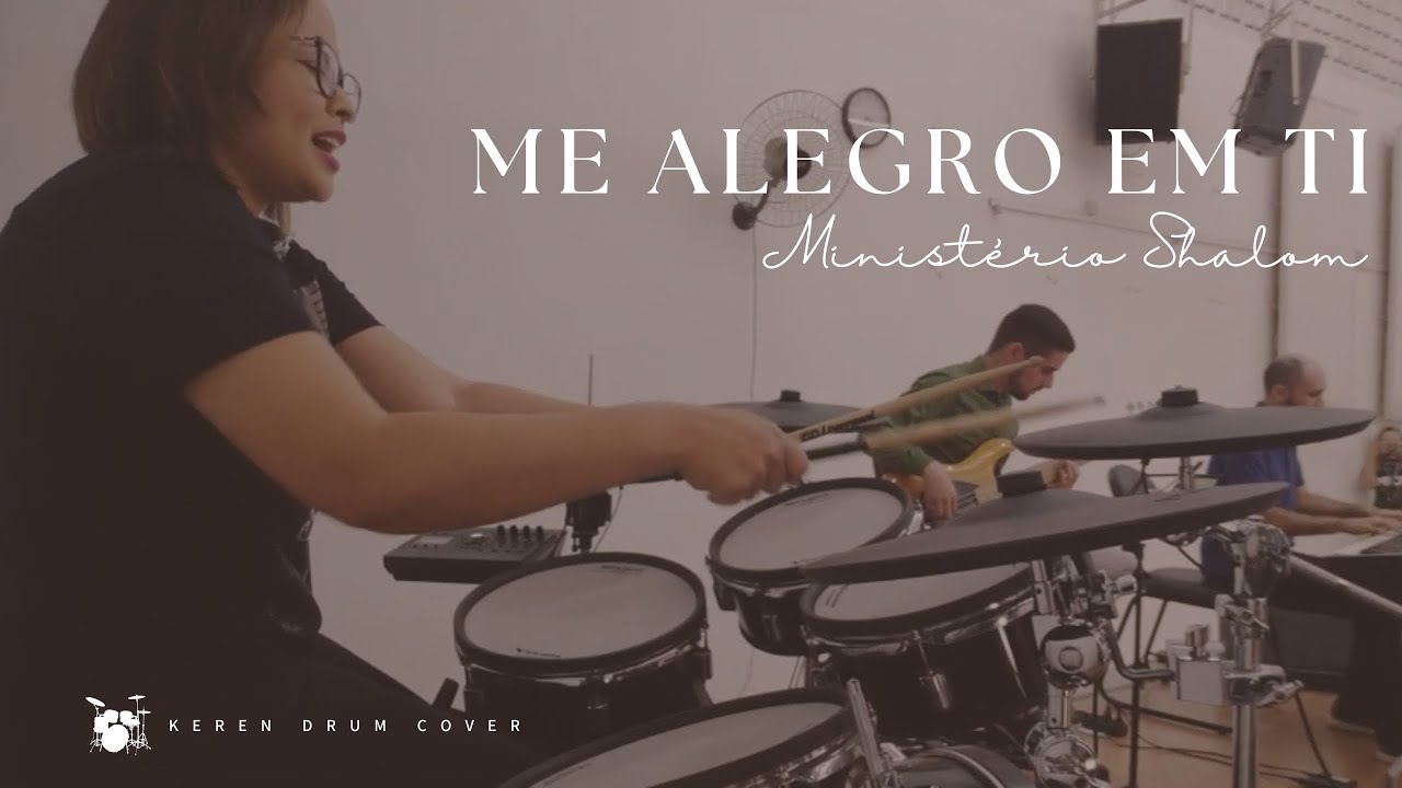 EU ME ALEGRO EM TI (MINISTÉRIO SHALOM) - DRUM COVER